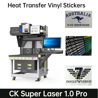 Super CO2 lasermaskin för skärning av vinyletiketter