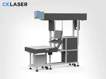 Lasermarkeringsmaskin för glasrörsserie