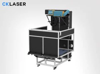 Storformat Denim Jeans Laser Marking Machine